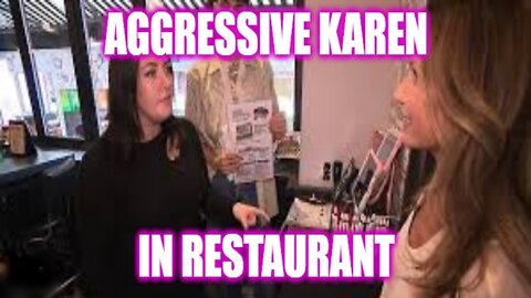 Helios Blog 226 | Aggressive Karen in Restaurant