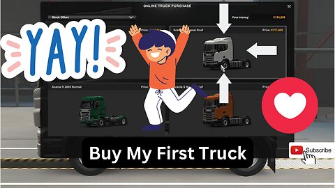 Buy My First Truck in Euro Truck Simulator