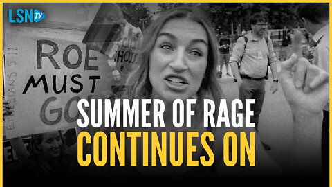 Pro-abortion activists continue their 'summer of rage' outside Supreme Court