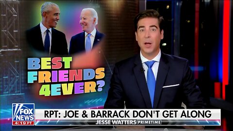 Watters: Obama and Biden's Friendship Is as Fake as Don Lemon and Chris Cuomo's Hand-Offs