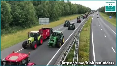 Netherlands: Farmers Protest Overijssel