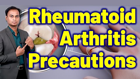 Precautions For Rheumatoid Arthritis | Rheumatoid Arthritis Treatment & Cure | Homeopathy Solution