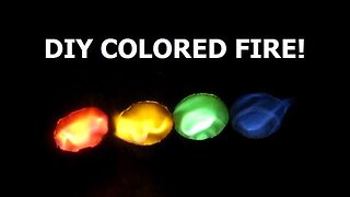 DIY Colored Fire!