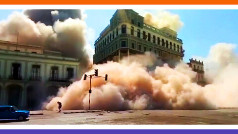 Massive Explosion In Havana