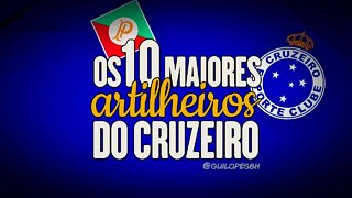 Os 10 maiores artilheiros do Cruzeiro