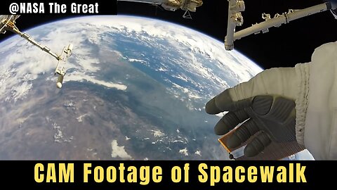 Unbelievable Spacewalk Footage: NASA's Striking October Action/NASA the great