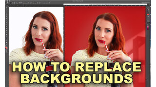 Photoshop Tutorial • How To Replace Backgrounds