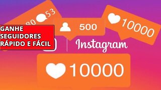 GANHAR SEGUIDORES NO INSTAGRAM 2020