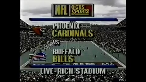 1990-11-11 Phoenix Cardinals vs Buffalo Bills