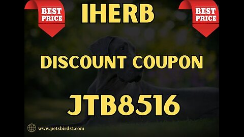 iHerb Discount Coupon #pets_birds