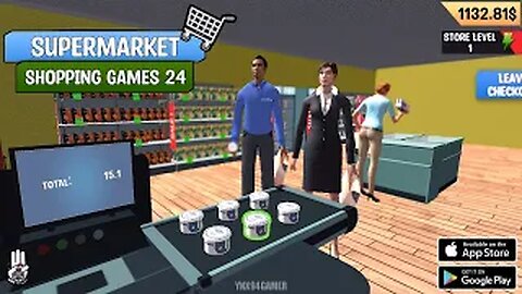 Supermarket Shopping Games 24-Gameplay Trailer