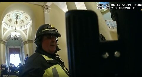 J6: Bodycam footage; Undercover DC Police Officer Pushed Protesters Toward Capitol