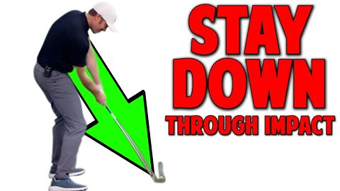 The #1 Reason You Don't Stay Down Through Impact | So Easy To Fix