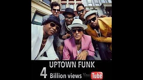 4 Billion Views - Mark Ronson - Uptown Funk (Official Video)