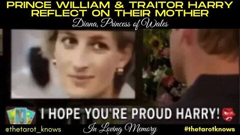 🔴 PRINCE WILLIAM & TRAITOR HAZ REFLECT ON THEIR MOTHER, DIANA, PRINCESS OF WALES! #shorts VINTAGE