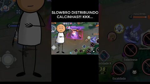 SLOWBRO BOTANDO CALCINHA NA GERAL 😍😱🤣POKÉMON UNITE #shorts