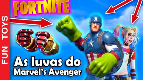 Finalmente mostramos as LUVAS que conseguimos no BETA do jogo Marvel's Avengers do FORTNITE #8 💥