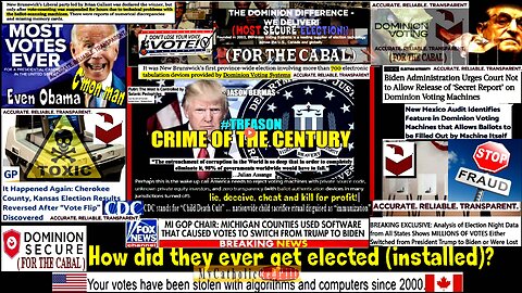 REPORT - THE CRIME OF THE CENTURY #TREASON -- Jason Bermas (Election Fraud links in description)