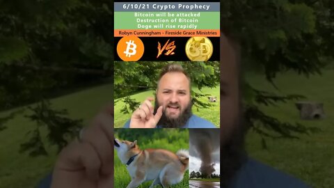 Doge vs Bitcoin crypto prophetic dream - Robyn Cunningham 6/10/21