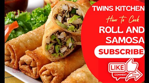 CHICKEN SAMOOSA AND ROLL RECIPE