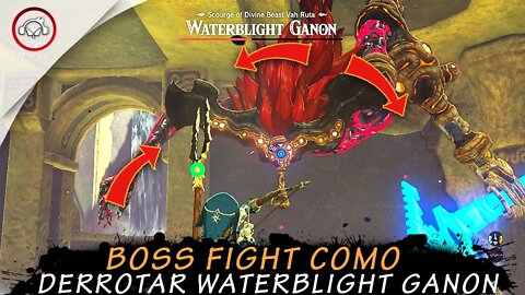 Zelda Breath of the Wild, Boss Fight, como derrotar Waterblight Ganon | super dica PT-BR