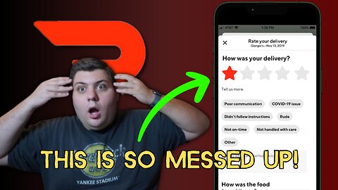 Doordash Driver EXPOSED Glaring Problem with Rating System! STEAL THESE TIPS | UberEats Grubhub