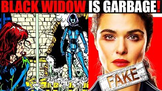 WOKE Black Widow Has Fake Villains! Melina Vostokoff Was NOT Iron Maiden in BLACK WIDOW!? #Shorts