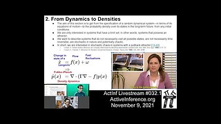 ActInf Livestream #032.1 ~ "Stochastic Chaos and Markov Blankets"