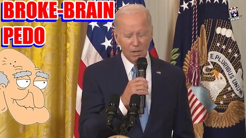 Joe Biden's Brain Malfunctions Before Creeping On Kids at AANHPI Event