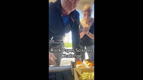 Rock Paper Scissors Food Challenge #Foodchallenge