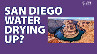 San Diego Water Emergency as CO River Water Cuts Coming. We need more water recycling, desal plants.