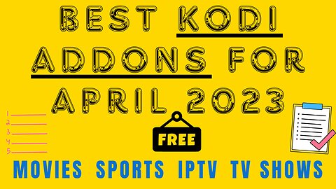 Best Kodi Addons - KODI 20 NEXUS - (Updated April 2023) - movies - tv shows - sports - live tv