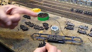 Athearn SD45 GP35 rebuild part 10 motor and truck considerations