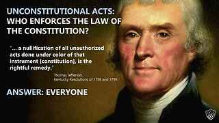 What Exactly Keeps the Constitution Alive? (How Nullification Works at All Levels)