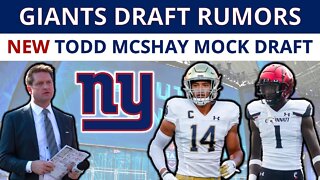 Todd McShay Mock Draft | New York Giants Mock Draft Ft Kyle Hamilton vs Sauce Gardner & Skyy Moore