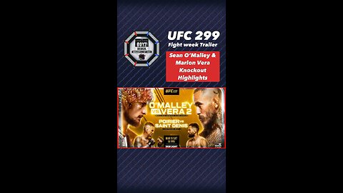 UFC 299 promo Trailer