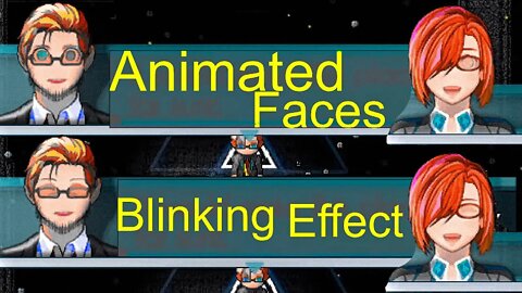 Plugging MV #40 Animated Faces and Blinking Effect - RPG Maker MZ & MV