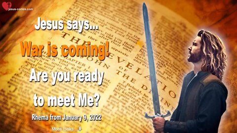Jesus Says.. War Is Coming! Are You Ready To Meet Me? Warning From Jesus Christ ❤️