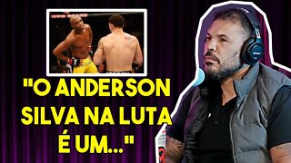 MINOTAURO COMENTA SOBRE A POSTURA DO ANDERSON SILVA NA LUTA l PODCUT