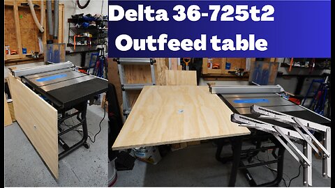 Delta 36-725t2 Outfeed table