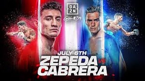 WILLIAM ZEPEDA VS GIOVANNI CABRERA /FULL FIGHT!