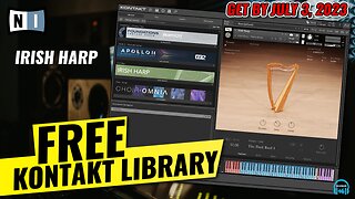 FREE KONTAKT LIBRARY - NI IRISH HARP 🎹