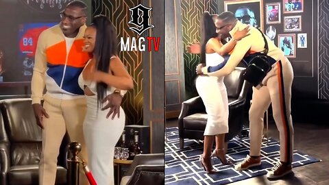 Shannon Sharpe Faces Backlash After Palming Kandi Burruss! 🍑