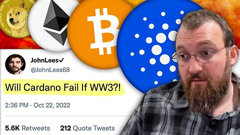 Charles Hoskinson - THIS Could Destroy Cardano - A Crypto Crash is Only The Beginning..