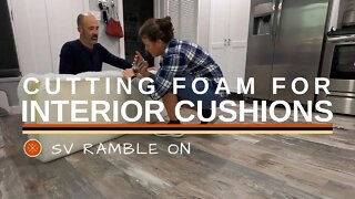 SV Ramble On | Cutting Foam for Interior Cushions