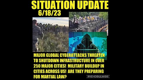 Situation Update 6/18/23 ~ Military Movements