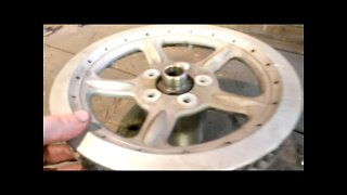 Building a trike rear axle. Harley Davidson Sportster belt drive differential by Rhino trikes
