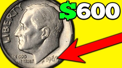 Do You Have a RARE Coin Worth A Lot of Money? 1967 Roosevelt Dime Errors