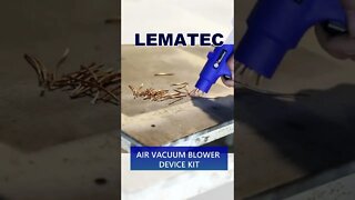 Lematec air vacuum with blow function kit, application, #Shorts video
