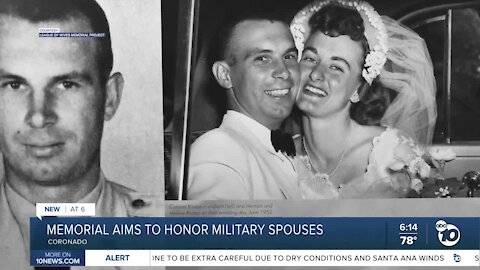 Memorial aims to honor military spouses